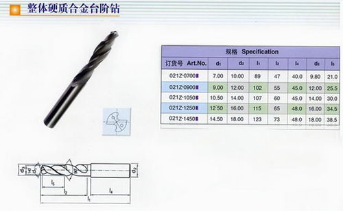 整體硬質(zhì)合金臺(tái)階鉆